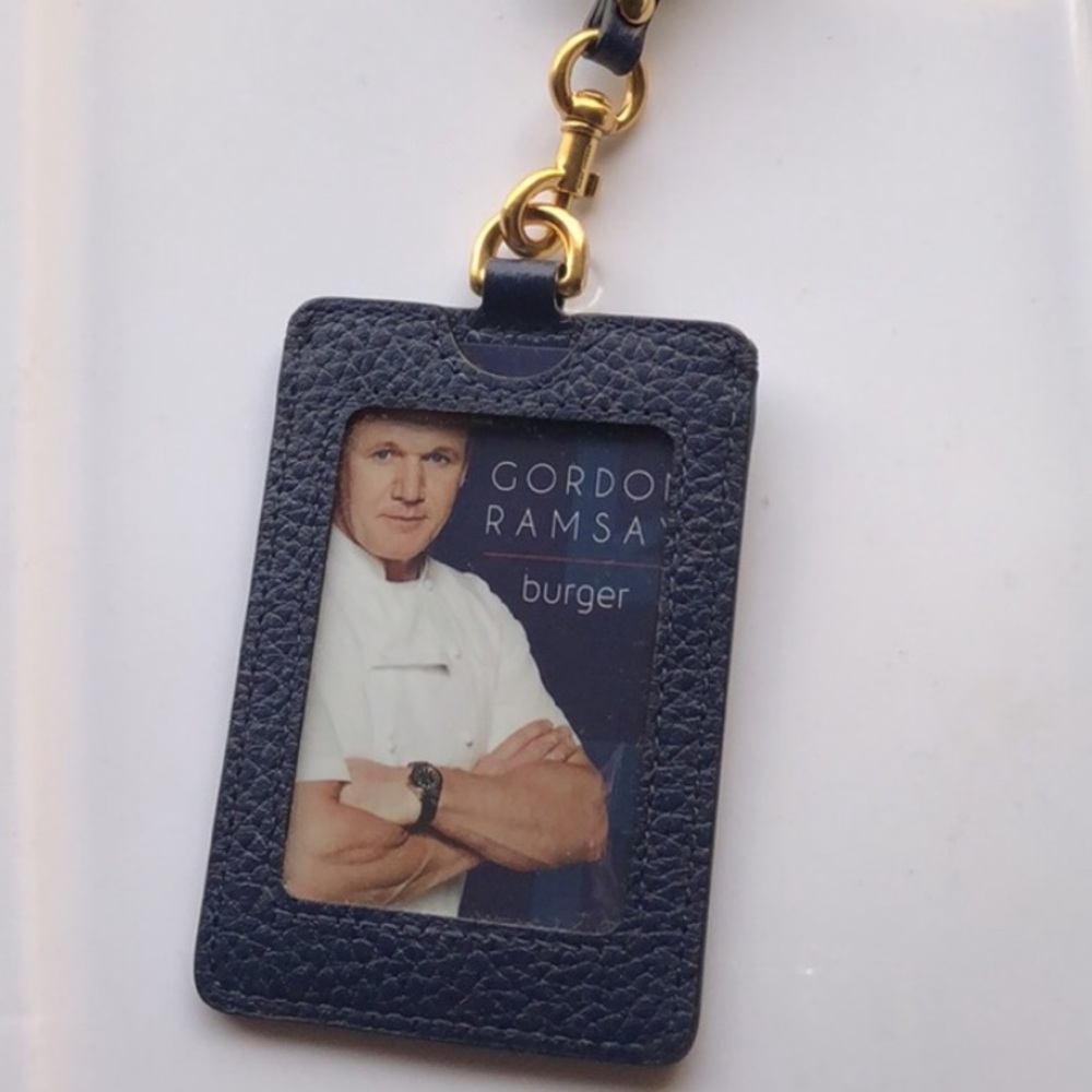 NWOT Marc Jacobs Lanyard ID Holder M0012496 415 Navy for MAN & WOMAN